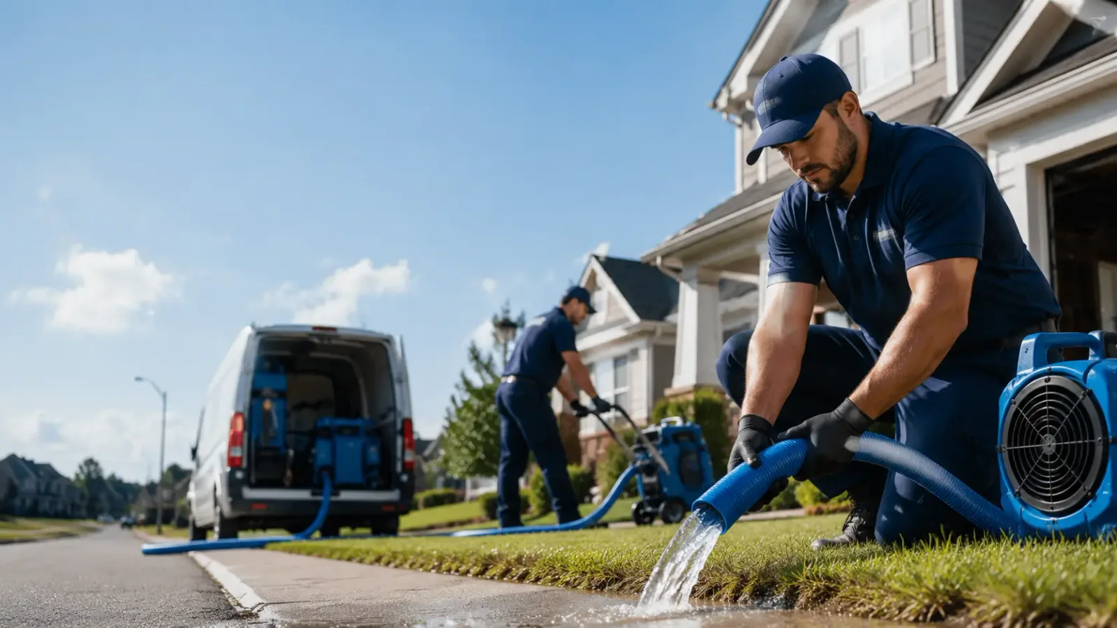 Flood Damage Restoration in Bakersfield, VT